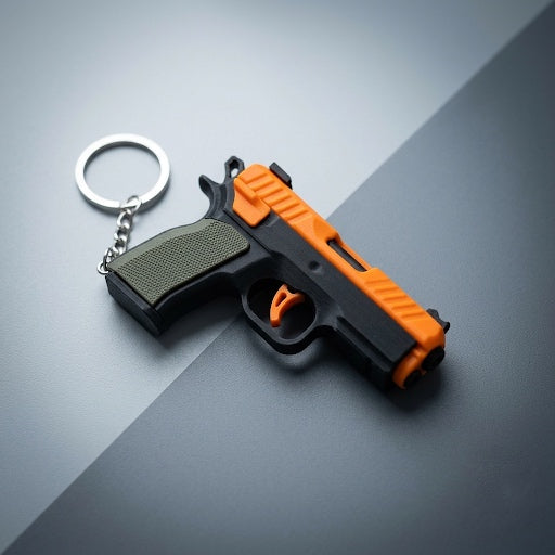 CZ Shadow Fidget Keychain Slide-Action Toy