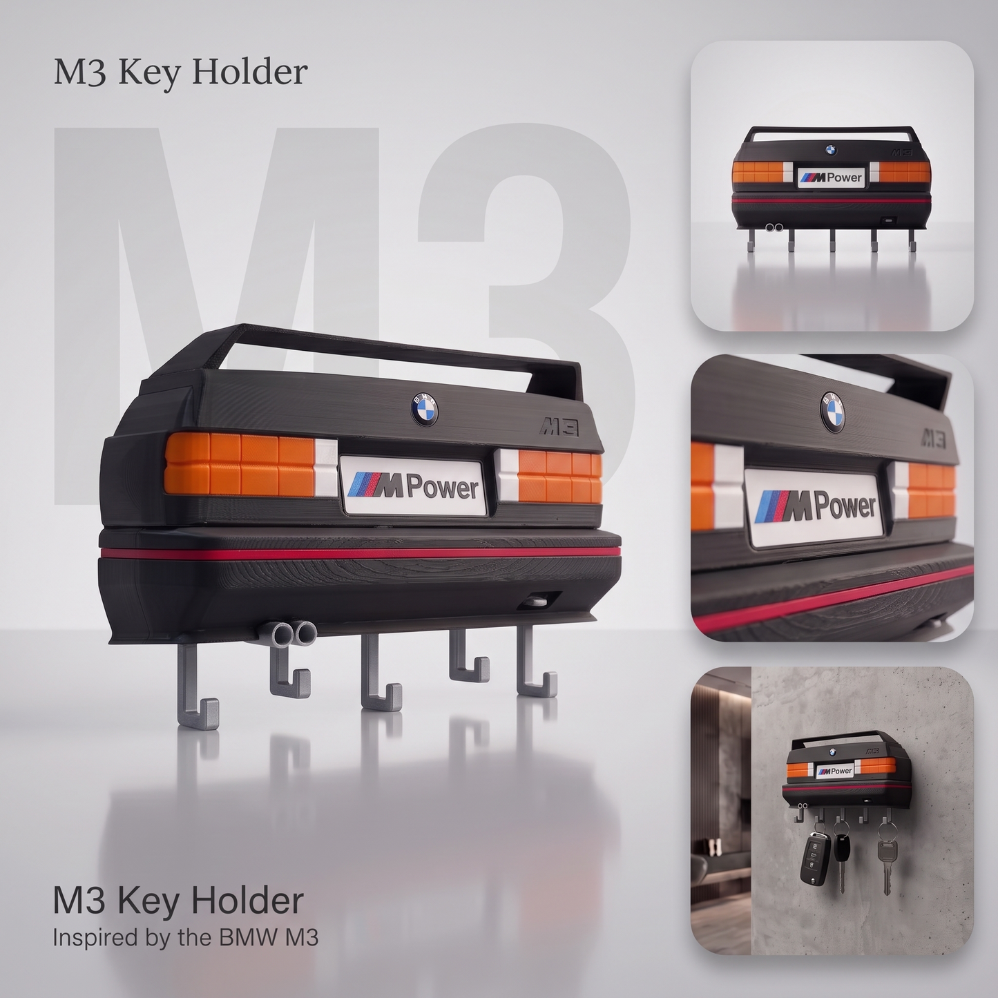 Iconic Supercar Key Holder - JDM & Euro Edition