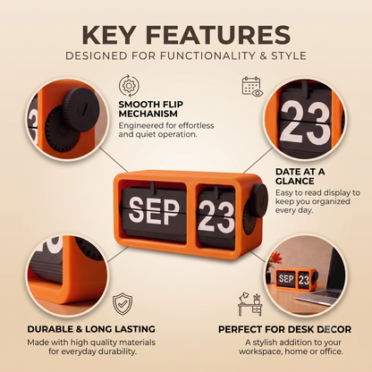 FlipFrame Desk Calender