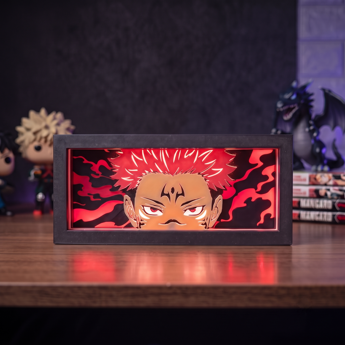 Ryomen Sukuna 3D Lightbox