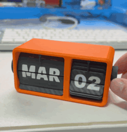 FlipFrame Desk Calender
