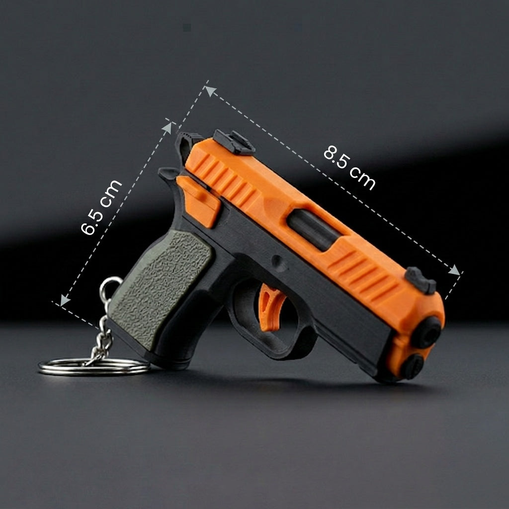 CZ Shadow Fidget Keychain Slide-Action Toy