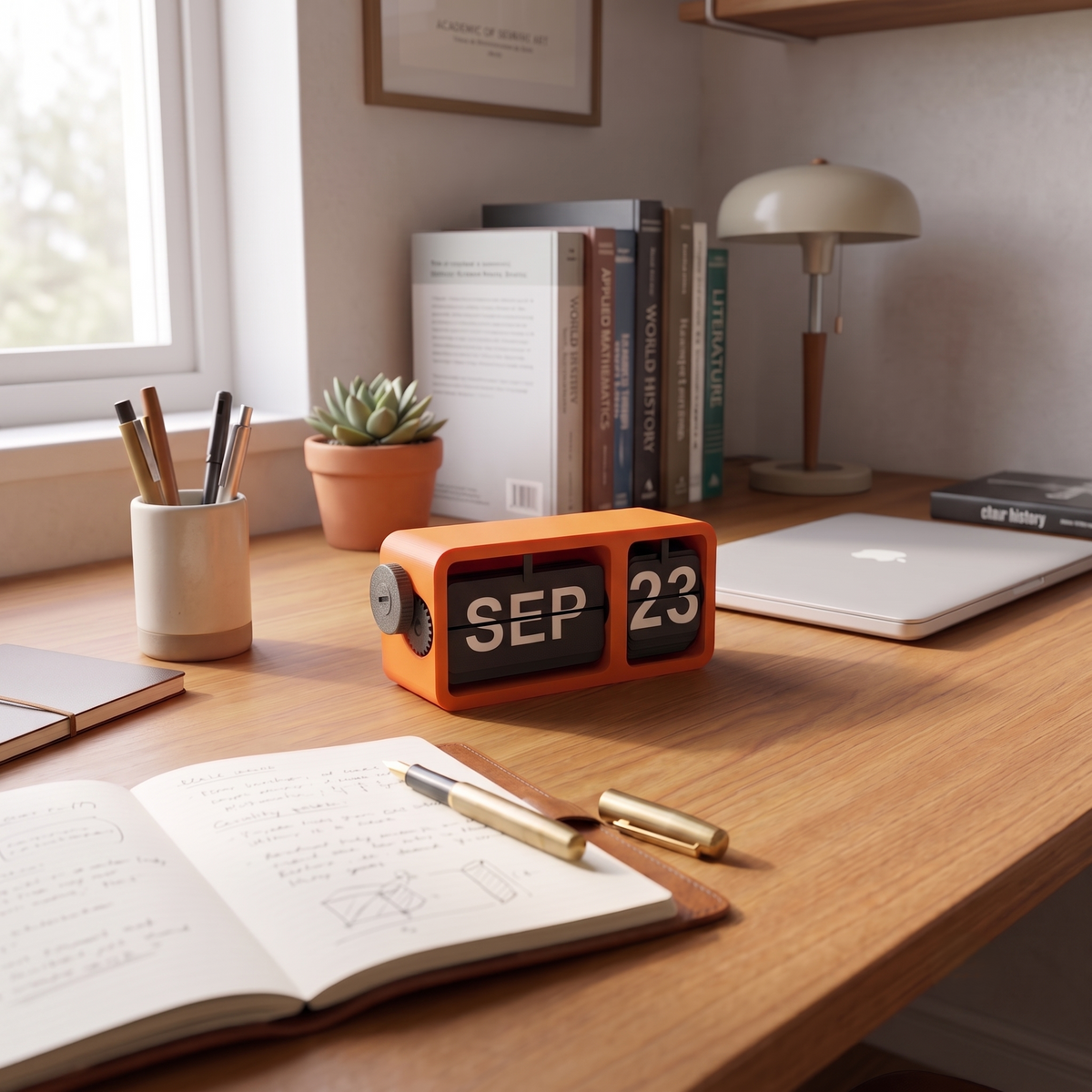 FlipFrame Desk Calender